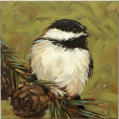 236x236 553 Best Chickadee Painted Pictures Images On Little - Chickadee Painting