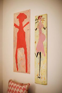 Chicken Man Painting