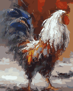 Chicken Oil Painting