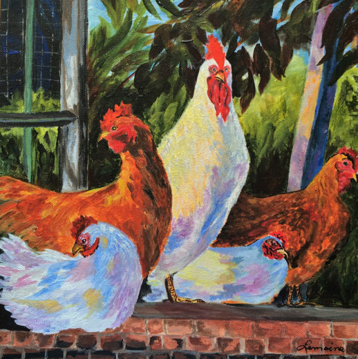 518x520 Chicken Painting Archives - Chicken Painting