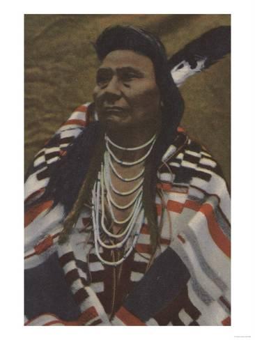 366x488 Northwest Indians - Chief Joseph Painting
