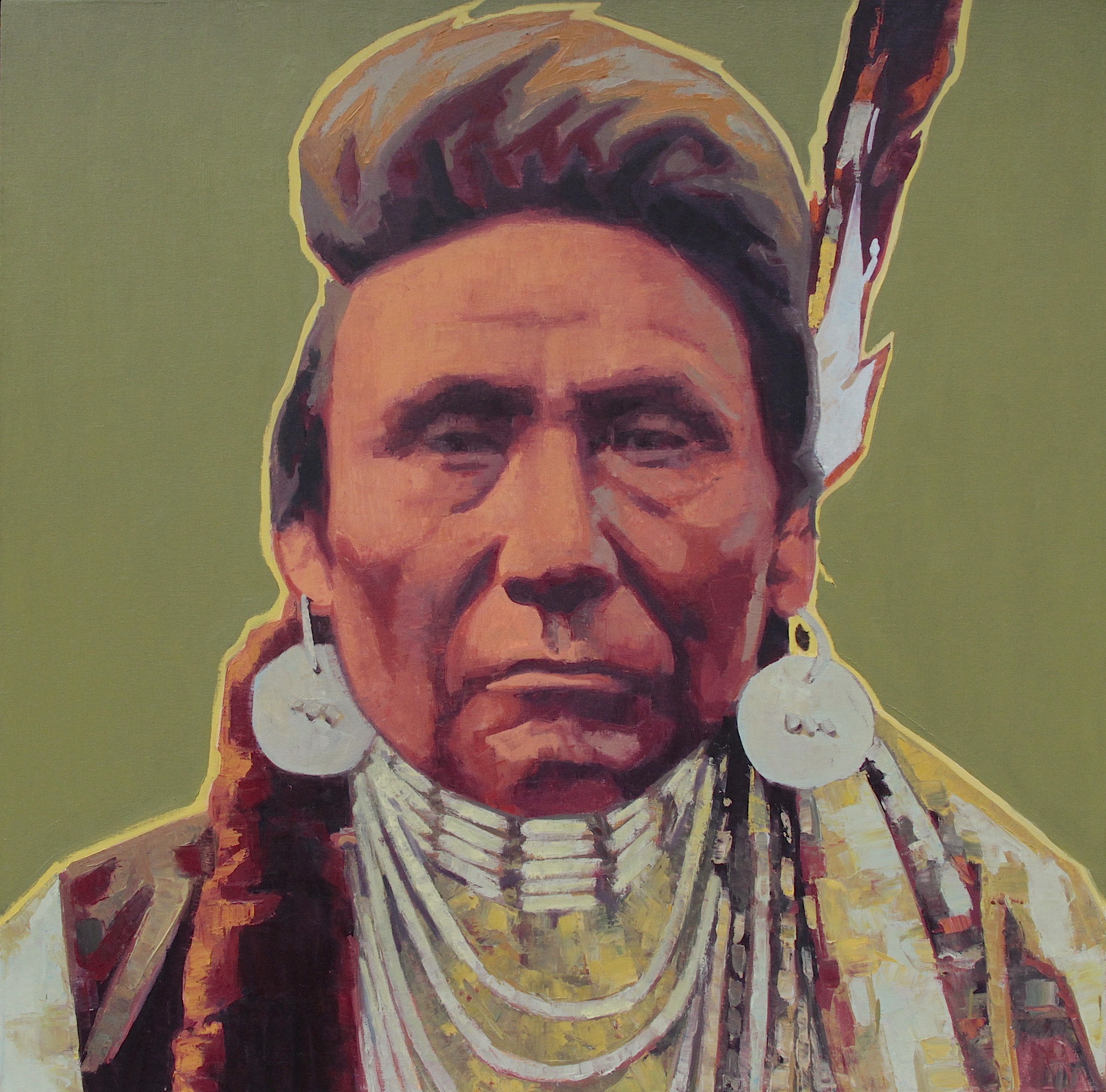 Chief Joseph Painting at PaintingValley.com | Explore collection of ...