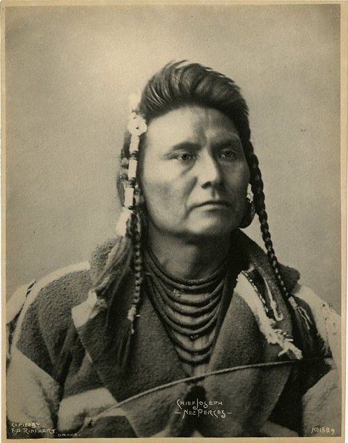 500x636 Chief Joseph Chief Joseph Of The Nez Perse Tribe. Painting By - Chief Joseph Painting