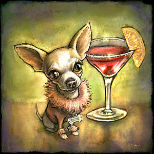 300x300 Chihuahua Paintings Fine Art America - Chihuahua Painting