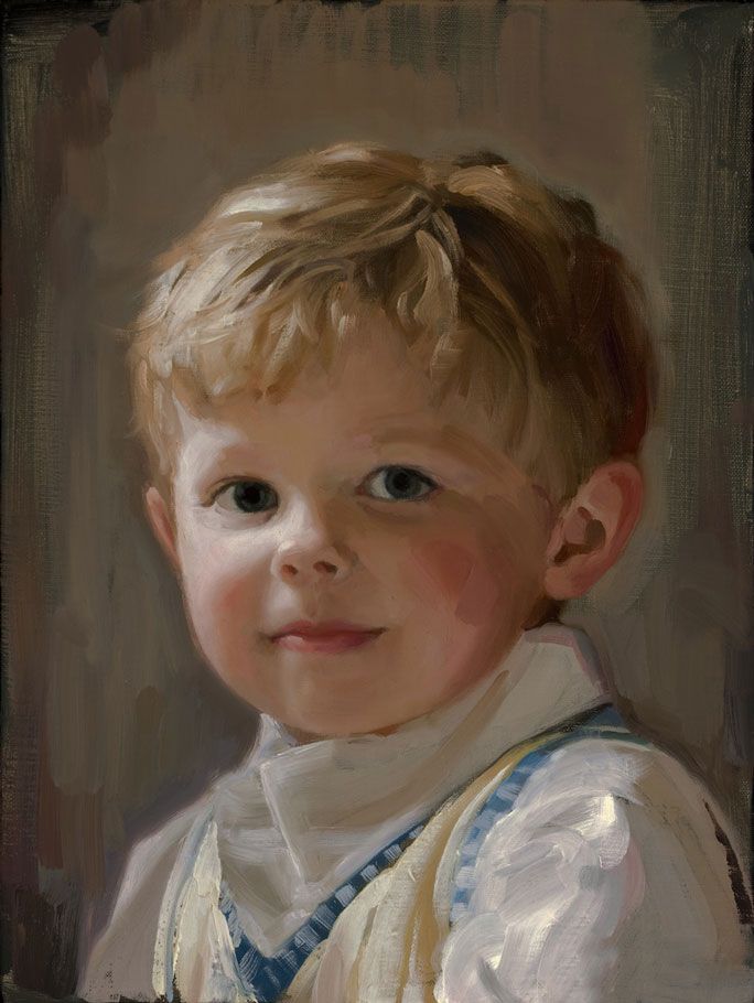 684x910 403 Best Art Children Images On Oil Paintings, Art - Child Portrait Painting