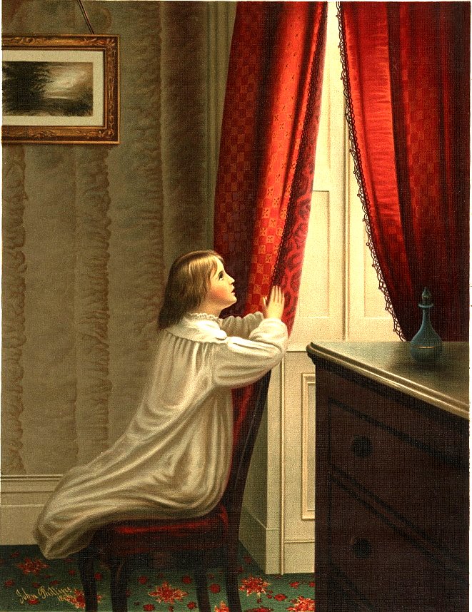 661x858 Filechild Praying Morning Prayers.jpg - Child Praying Painting