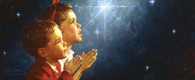 400x164 Record Breaking - Child Praying Painting