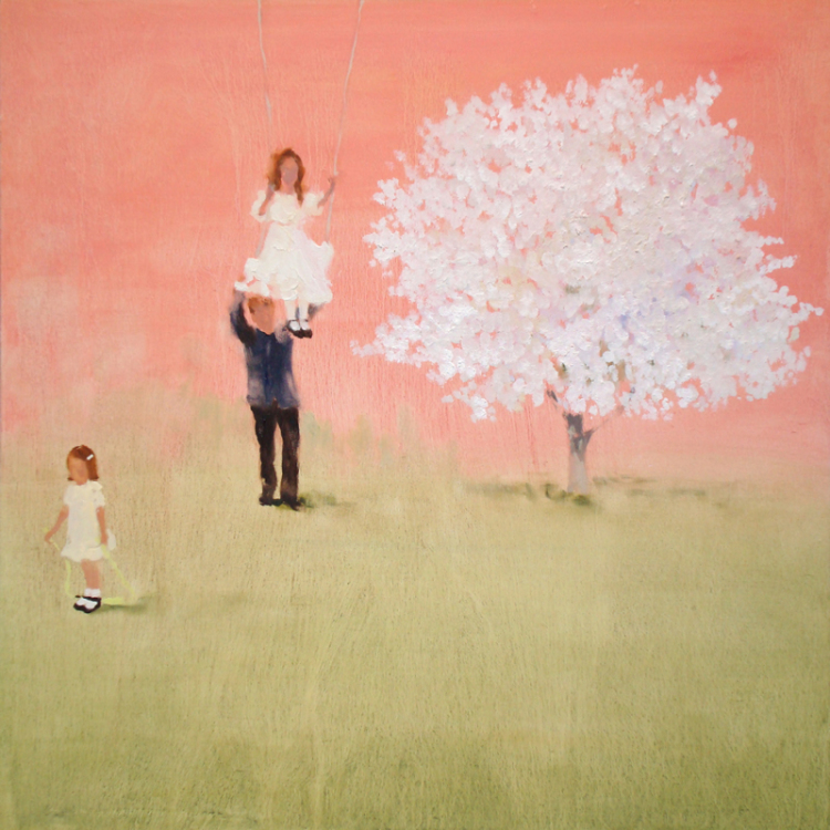 750x750 Oil Paintings Of Childhood Memories - Childhood Painting