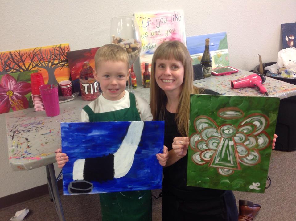 960x717 Kids And Family Painting Classes - Children Painting