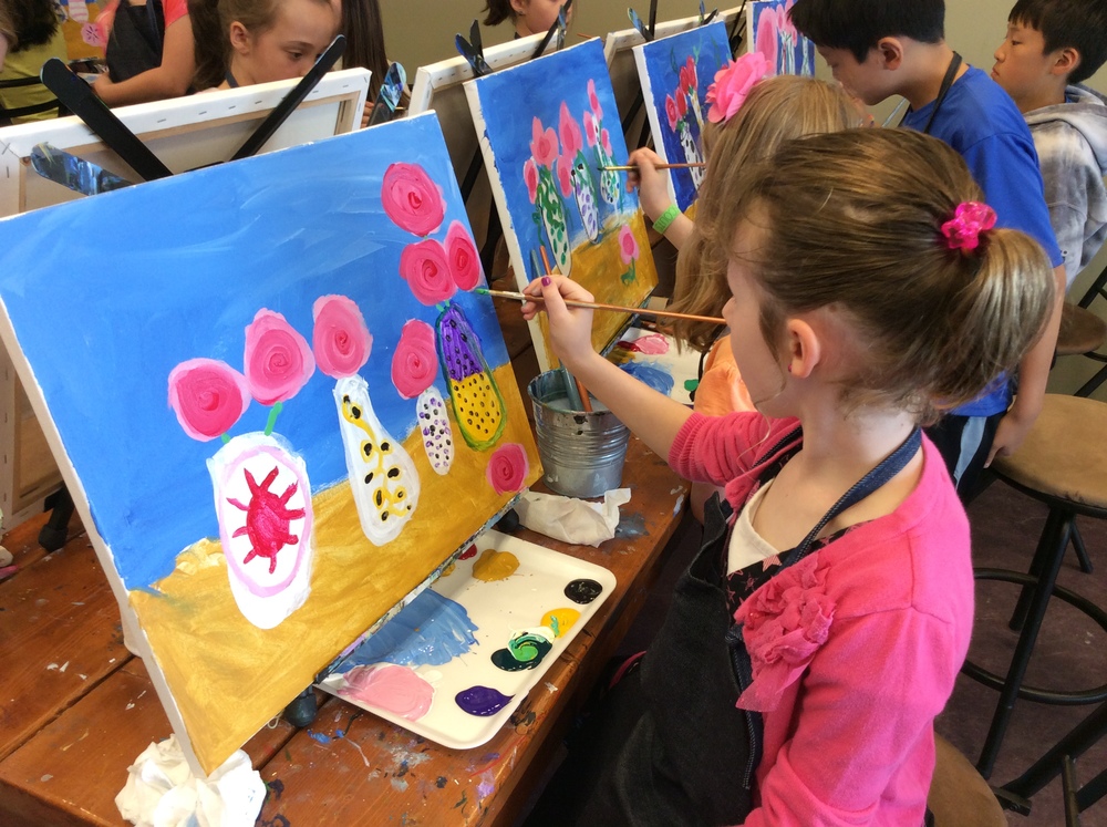 1000x747 Summer Camp Session 2 - Children Painting