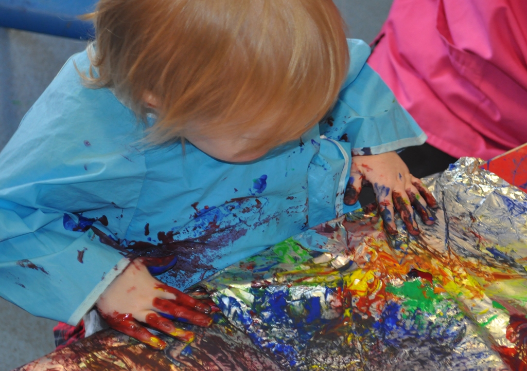 1024x722 Why Painting Helps Children's Development - Children Painting