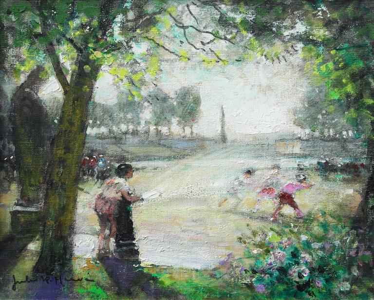 768x616 Jules - Children Playing Painting