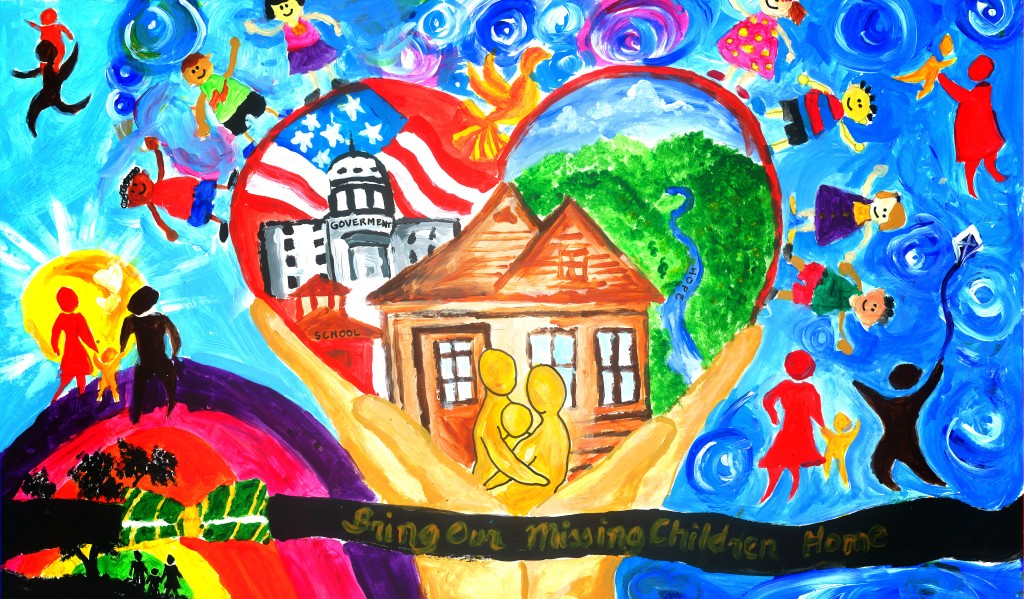 1024x599 Earth Day 2016 Activities Craft, Games, Poster - Childrens Day Painting