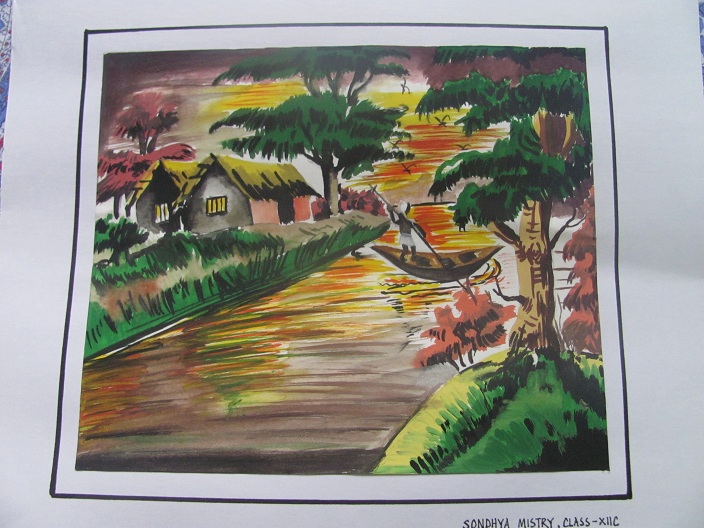 704x528 This Is How I Celebrated Children's Day! - Childrens Day Painting