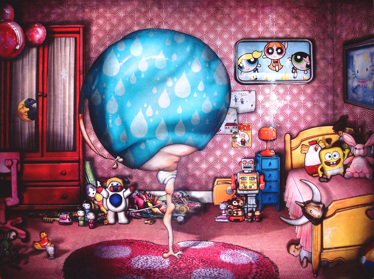 1200x897 Artwork - Childrens Day Painting