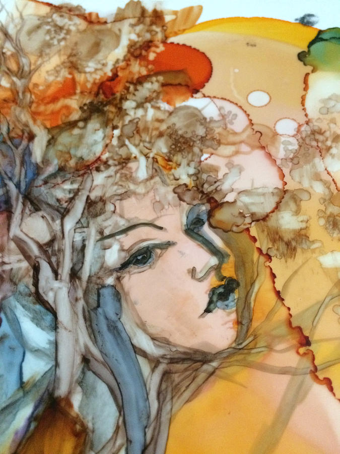 675x900 Freya Painting By Michol Childress - Childress Painting