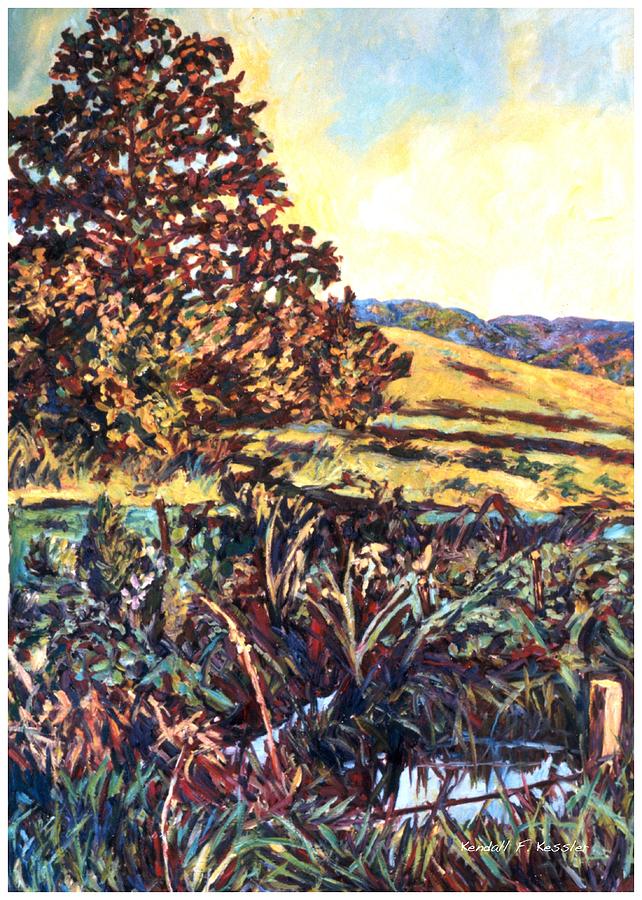 642x900 Near Childress Painting By Kendall Kessler - Childress Painting