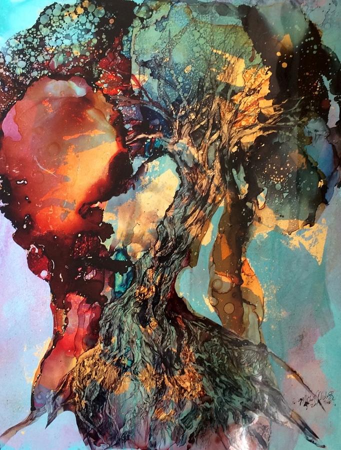 682x900 Tree Of Life Painting By Michol Childress - Childress Painting