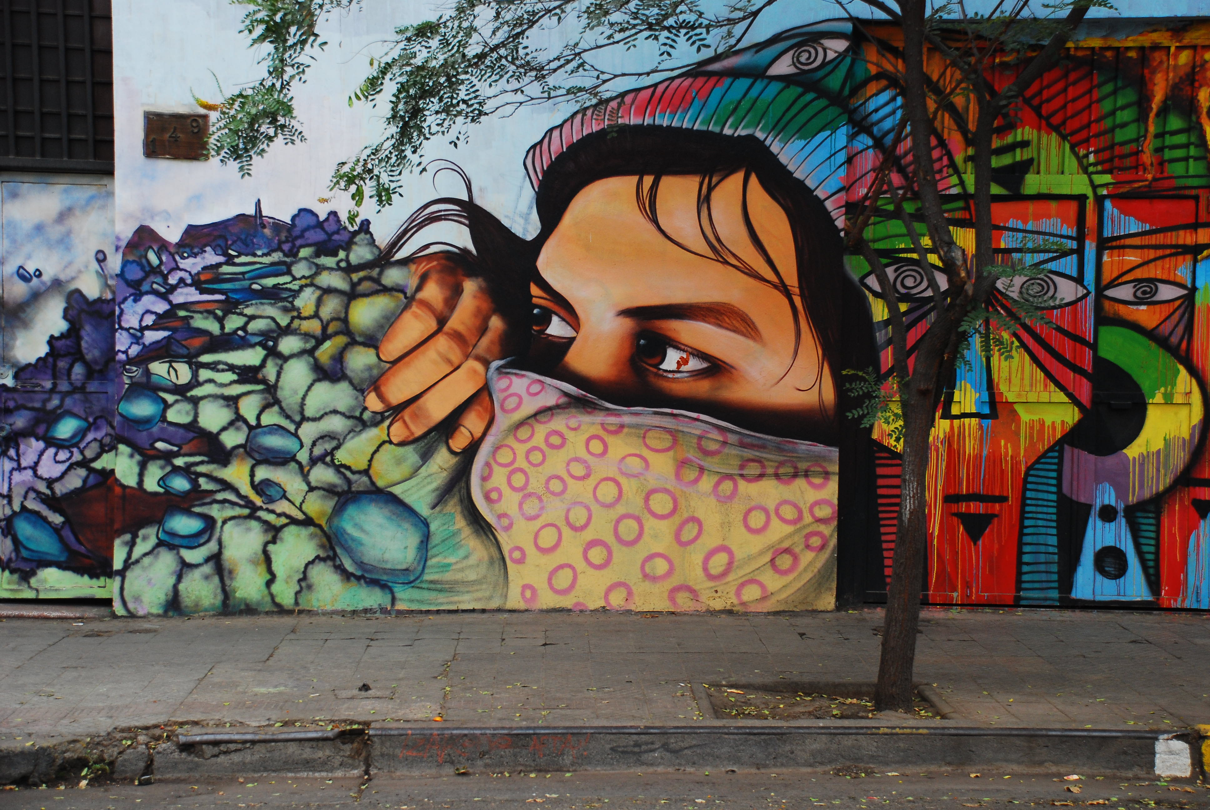 3872x2592 Street Art The Yale Globalist Chile Travel Blog - Chilean Painting