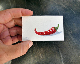 340x270 Chili Painting Etsy - Chili Painting