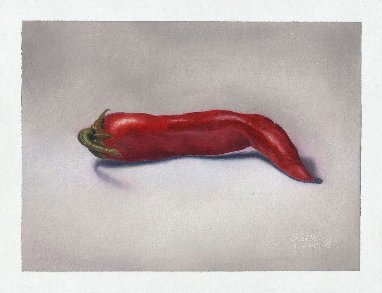 1306x1000 Red Chili Pepper Art Red Chili Peppers, Red Chili - Chili Painting