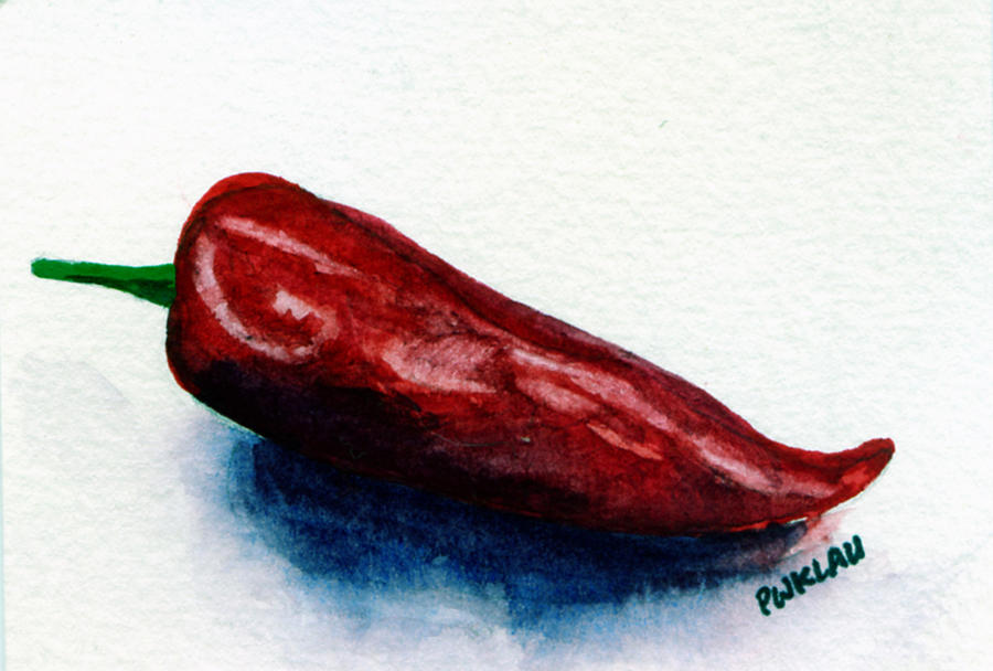 900x608 Chili Pepper Red 003 - Chili Painting