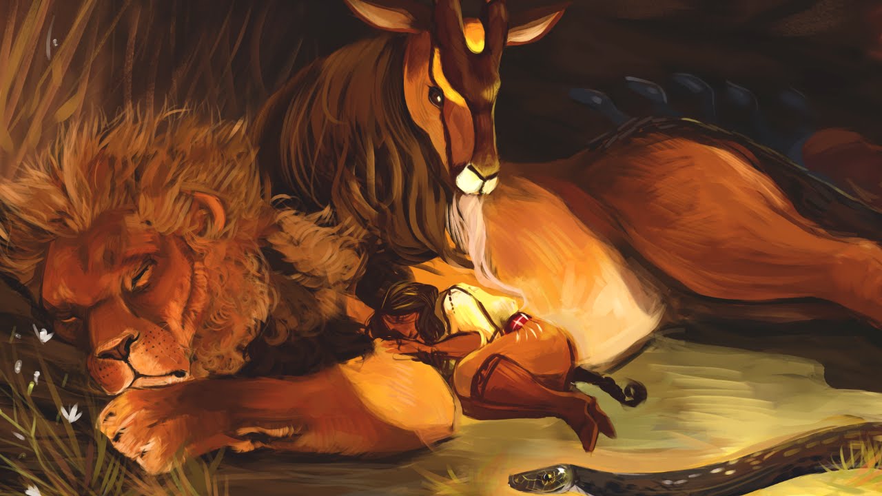 1280x720 Painting A Den Of Chimeras - Chimera Painting