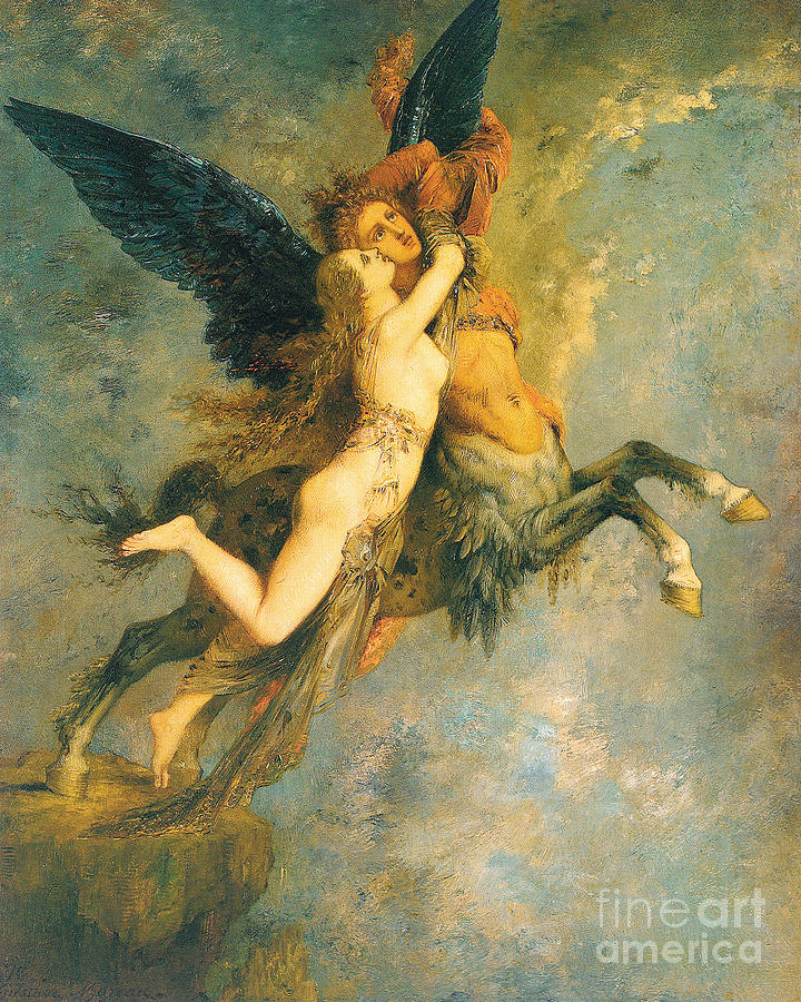 720x900 The Chimera Painting By Gustave Moreau - Chimera Painting