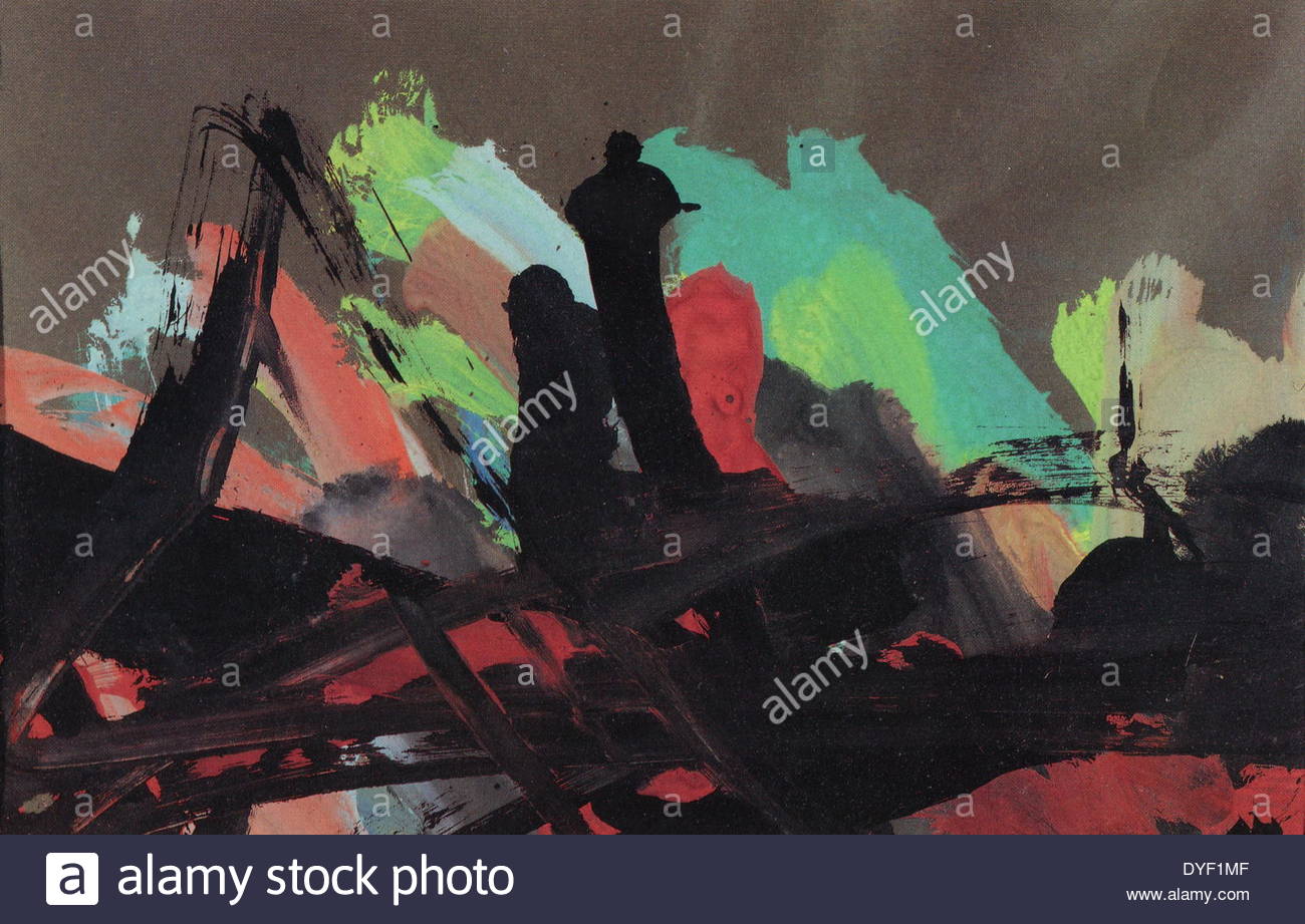 1300x921 Painting By The Chimpanzee - Chimpanzee Painting