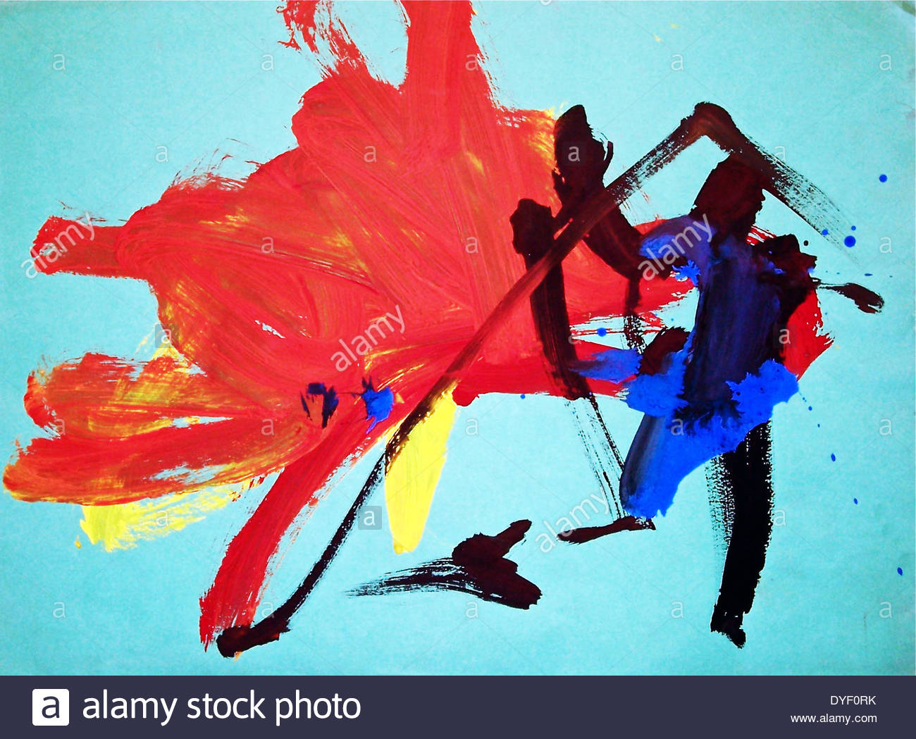 1300x1049 Painting By The Chimpanzee - Chimpanzee Painting