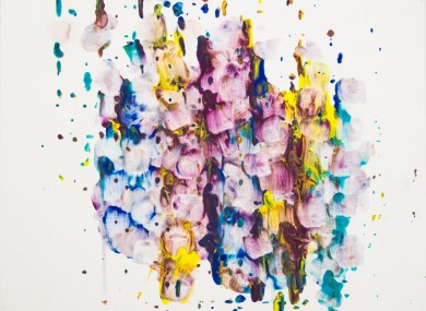 390x285 This Award Winning Artwork Was Painted By A Chimpanzee The Daily - Chimpanzee Painting