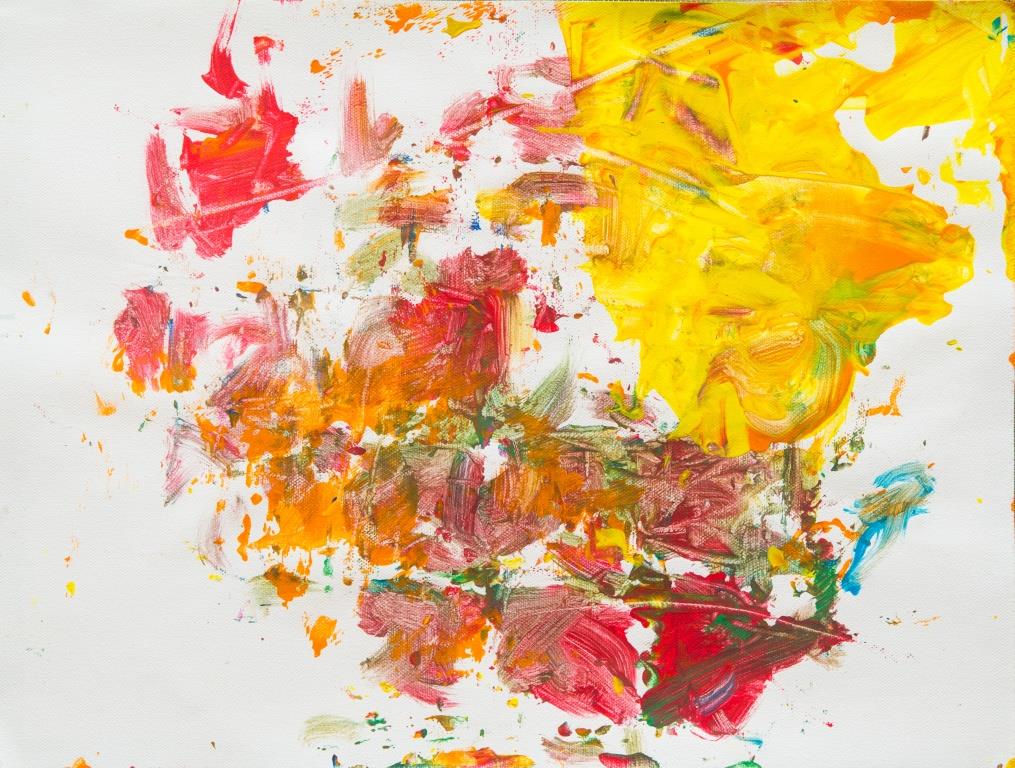 1015x768 Winners Of Chimpanzee Art Contest Announced - Chimpanzee Painting