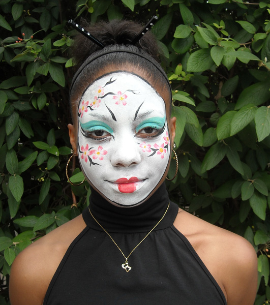 531x600 Face Painting Louisville, Kentucky Caricature, Illustration - China Doll Painting