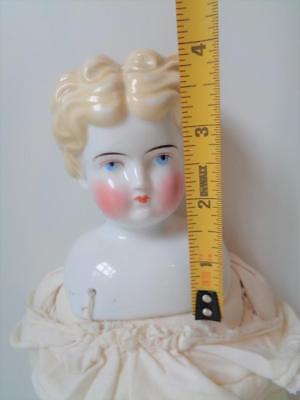 300x400 Antique 20 Blonde German China Doll - China Doll Painting