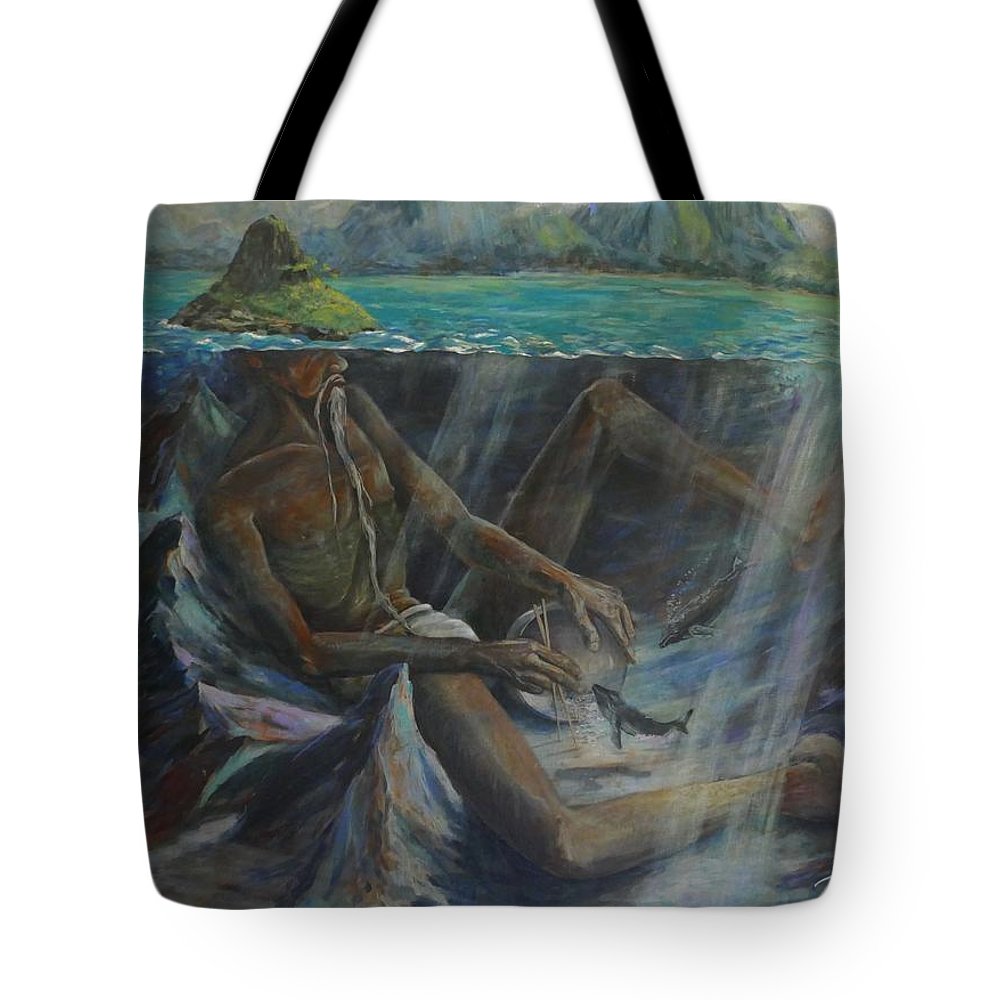 1000x1000 Chinaman's Hat Tote Bag For Sale By Dean Howell - Chinamans Hat Painting