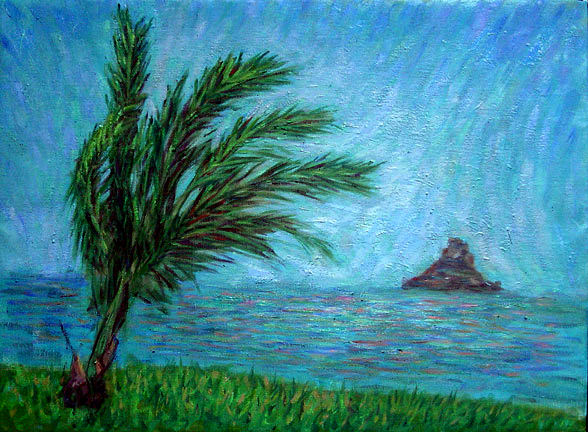 588x432 Chinaman's Hat Hawaii Paintings And Prints By Paulb - Chinamans Hat Painting
