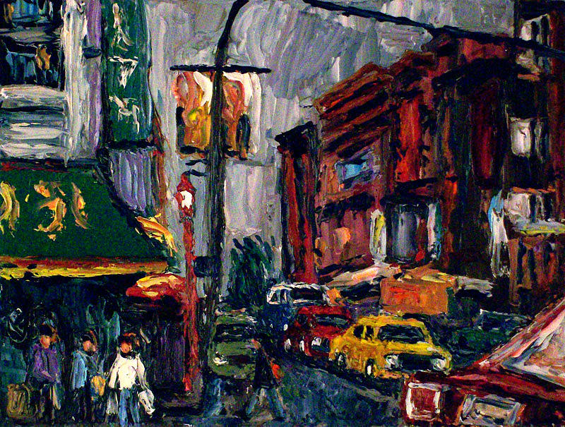 800x605 Vancouver Chinatown Paintings Fine Art America - Chinatown Painting
