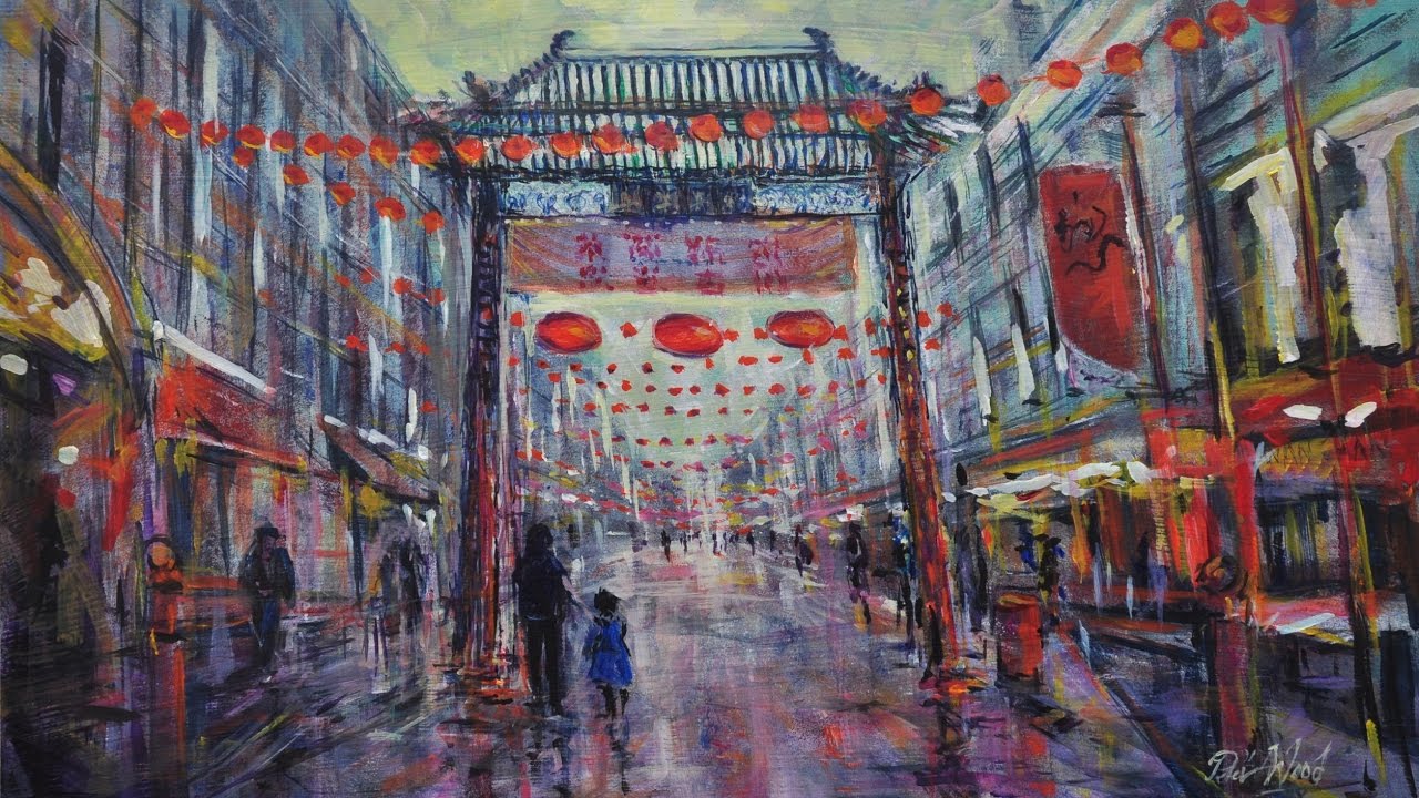 1280x720 Chinatown - Chinatown Painting