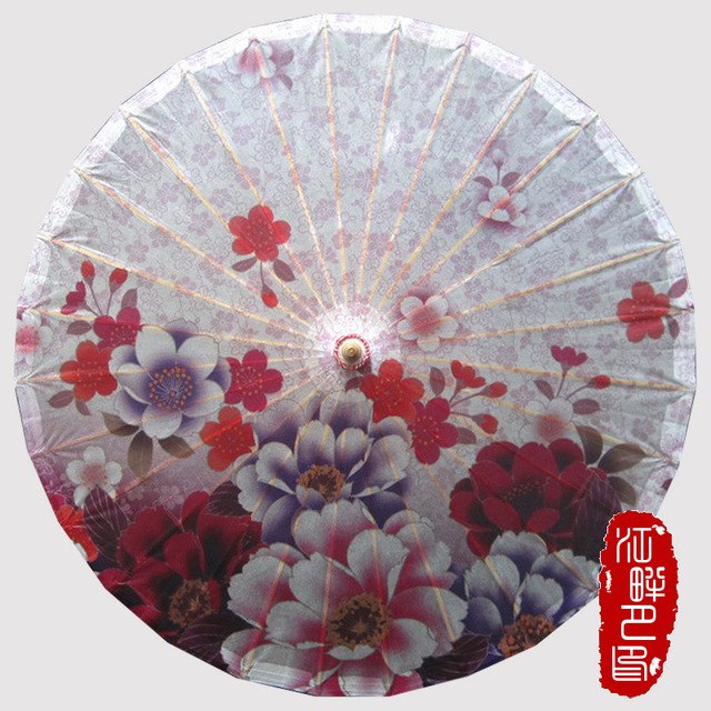 640x640 Craft Chinese Classical Ancient Dance Umbrella Cherry Blossom - Chinese Blossom Painting