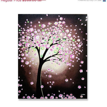 354x354 Shop Cherry Blossom Tree Wall Art On Wanelo - Chinese Blossom Tree Painting