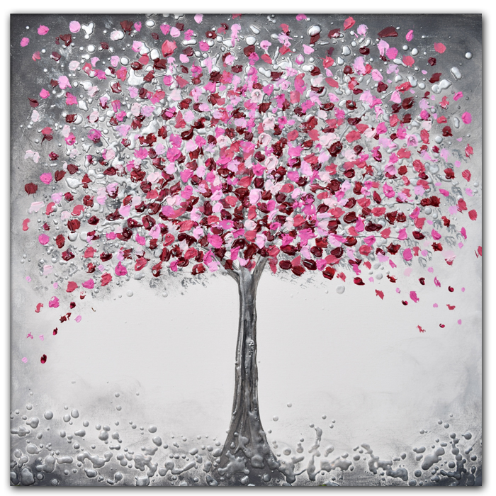 700x700 Cherry Blossom Tree Original Painting Amanda Dagg Blossom Tree - Chinese Blossom Tree Painting