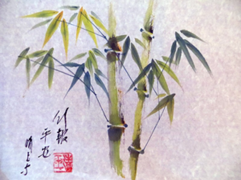 800x600 Chinese Brush Painting Class With Lisa Curry Encinitas, Ca Patch - Chinese Brush Painting