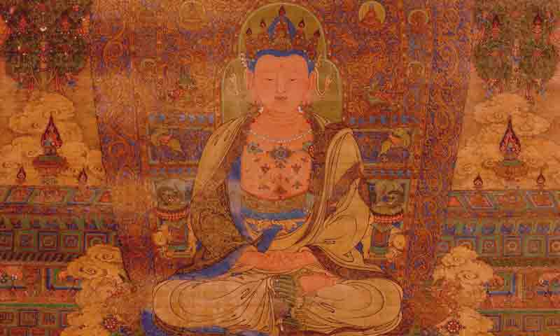 800x480 Chinese Buddhism - Chinese Buddha Painting