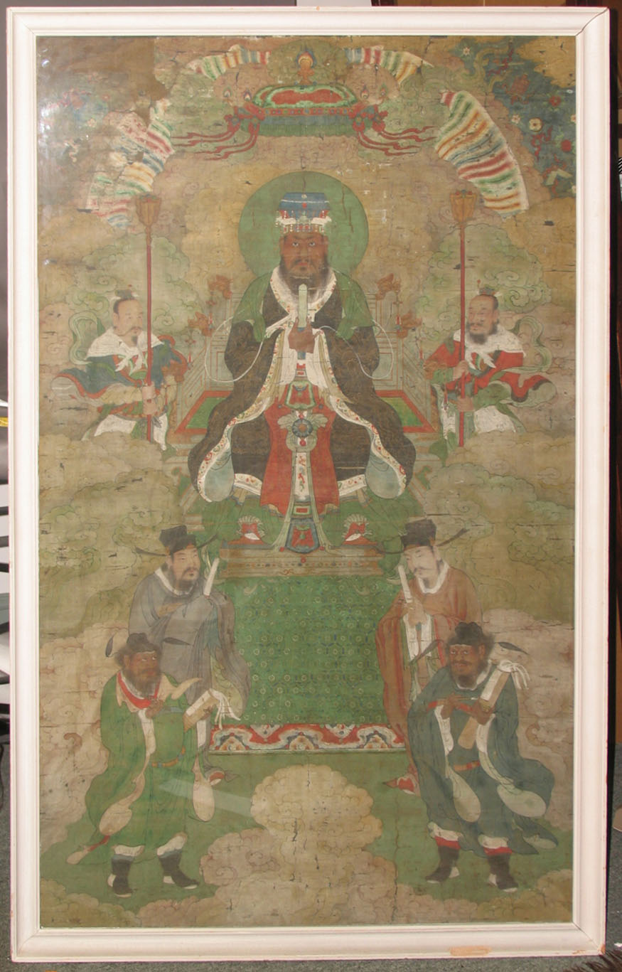 875x1367 Chinese Ming Dynasty Buddhist Painting, Circa 16th C. - Chinese Buddha Painting