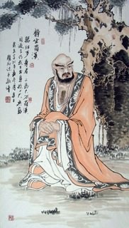 182x320 Chinese Other Buddha Paintings, China Other Buddha Art Scrolls - Chinese Buddha Painting