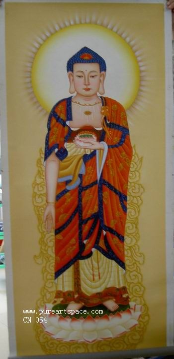 350x719 China Oil Painting Manufacturer Wholesale All Kinds Top Quality - Chinese Buddha Painting