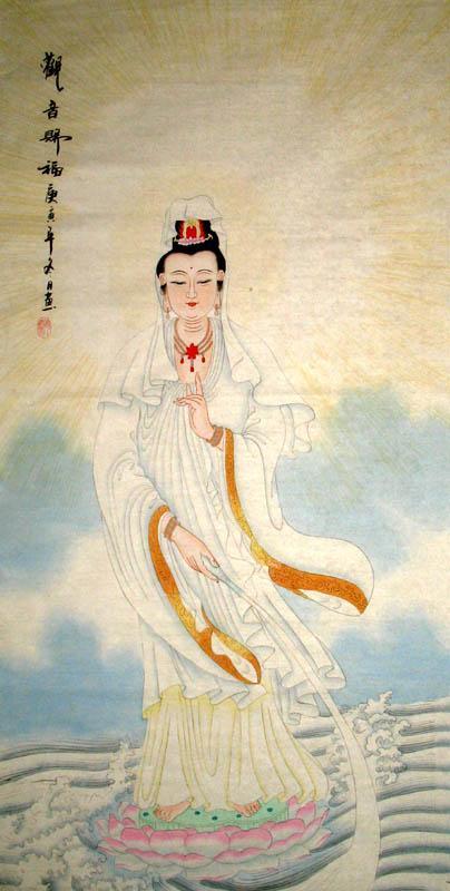 404x800 Buddha Paintings Chinese Painting Blog - Chinese Buddha Painting