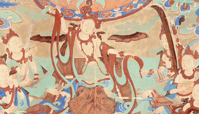 700x400 Cave Temples Of Dunhuang Buddhist Art On China's Silk Road - Chinese Buddha Painting