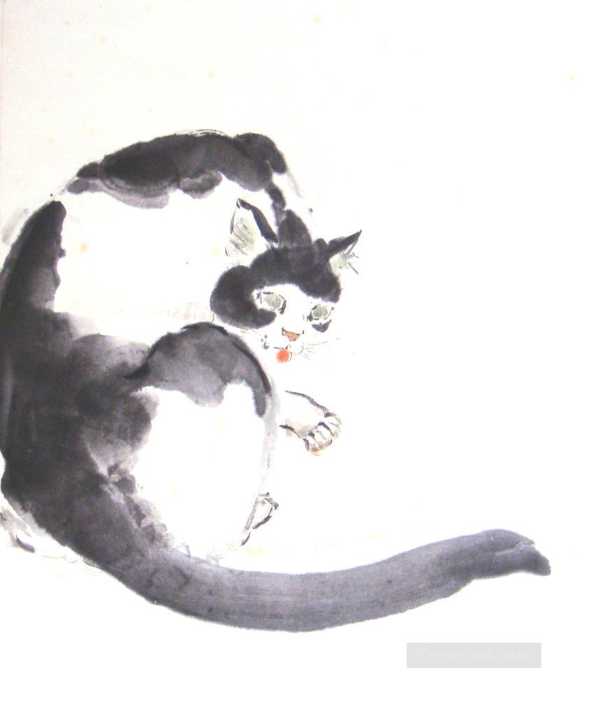 Chinese Cat Painting at PaintingValley.com | Explore collection of ...