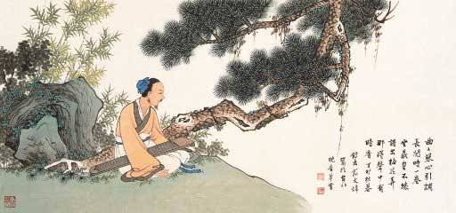 512x240 Chinese Painting And Calligraphy Ii,chinese Culture China Tour - Chinese Culture Painting